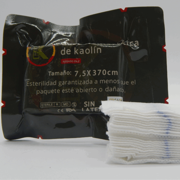 AGENTE HEMOSTATICO CON KAOLIN
